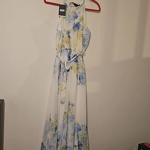 DKNY DRESS FLORAL SIZE 8 NEW